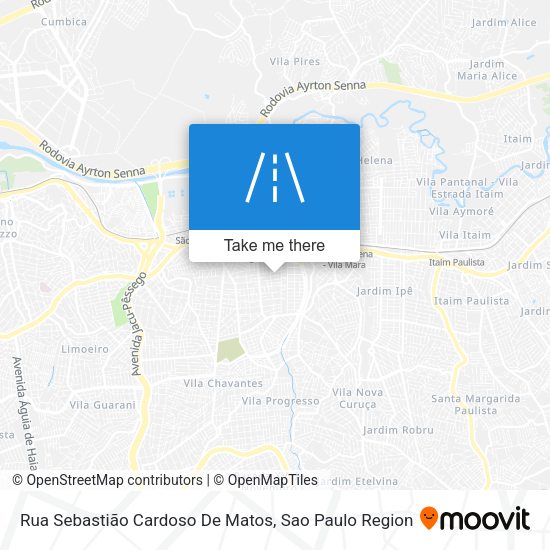 Rua Sebastião Cardoso De Matos map