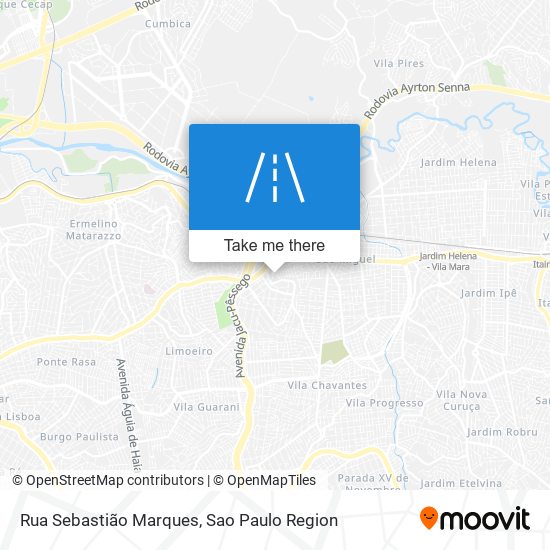 Mapa Rua Sebastião Marques