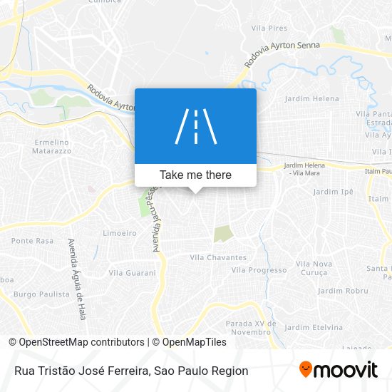 Rua Tristão José Ferreira map