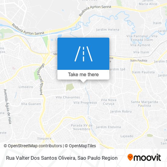 Rua Valter Dos Santos Oliveira map