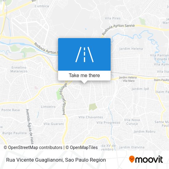 Rua Vicente Guaglianoni map