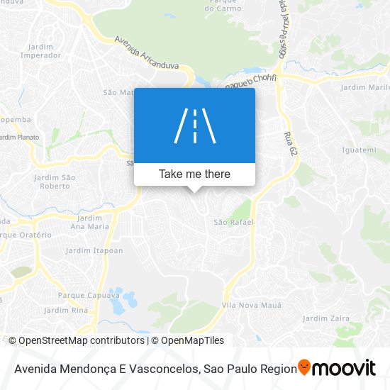 Avenida Mendonça E Vasconcelos map