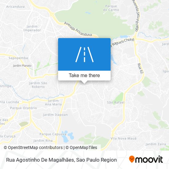 Rua Agostinho De Magalhães map