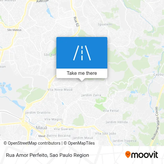 Rua Amor Perfeito map