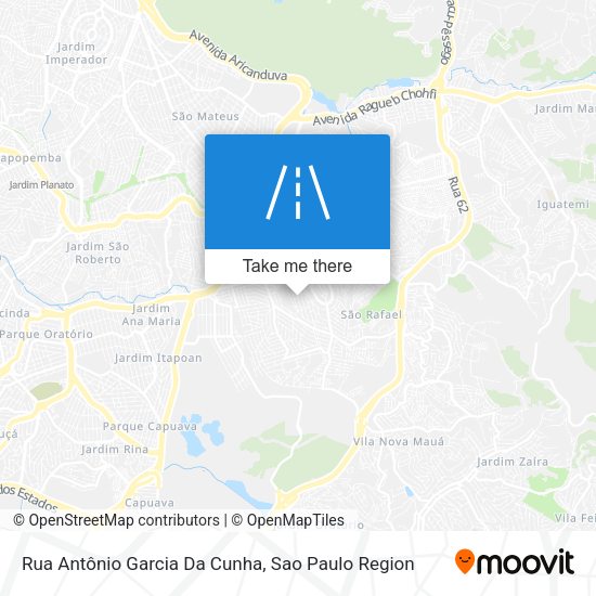 Rua Antônio Garcia Da Cunha map