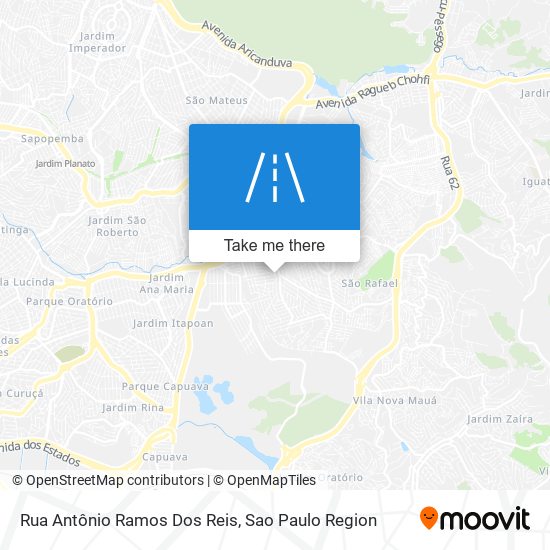 Rua Antônio Ramos Dos Reis map