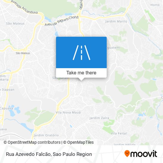 Rua Azevedo Falcão map