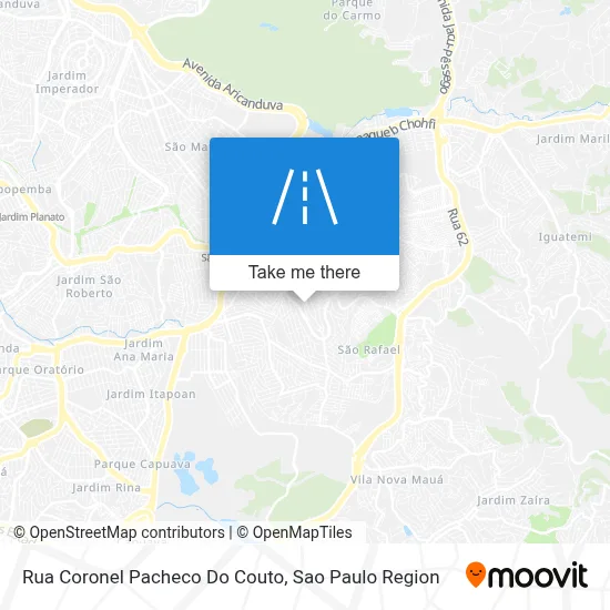 Rua Coronel Pacheco Do Couto map