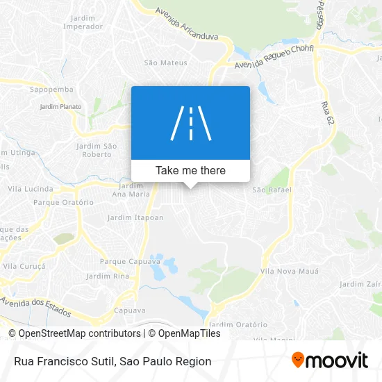 Rua Francisco Sutil map