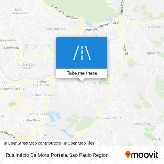 Rua Inácio Da Mota Portela map