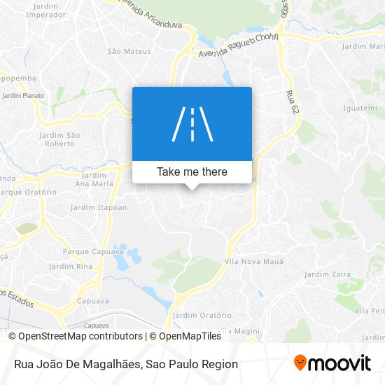 Rua João De Magalhães map