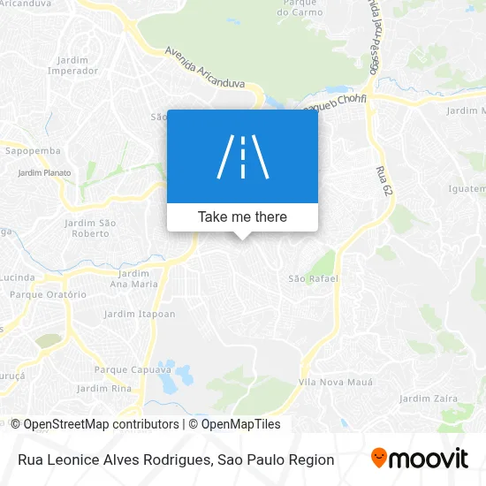 Rua Leonice Alves Rodrigues map