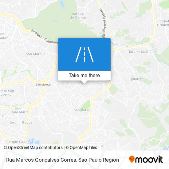 Rua Marcos Gonçalves Correa map