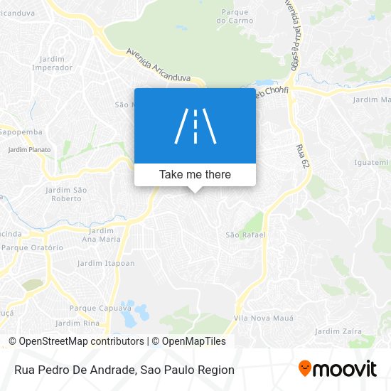 Rua Pedro De Andrade map