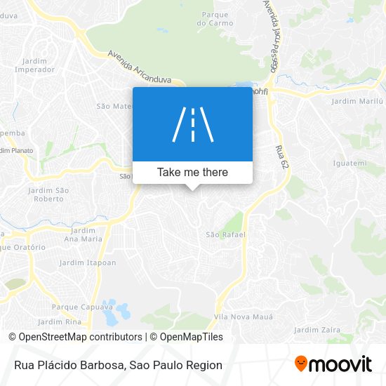 Rua Plácido Barbosa map