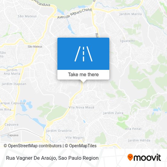 Rua Vagner De Araújo map