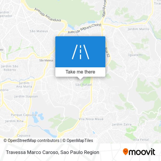 Travessa Marco Caroso map