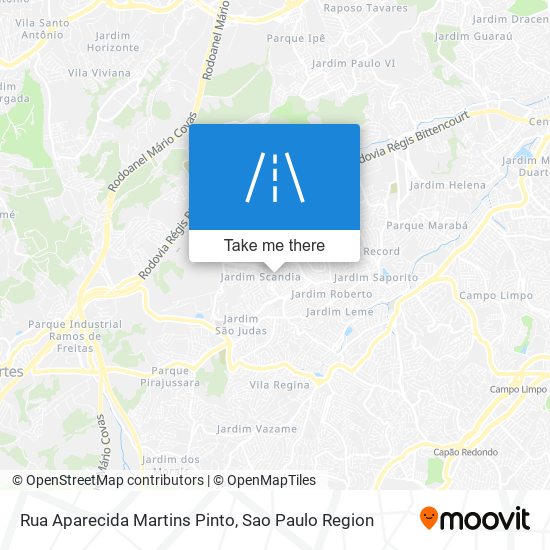 Rua Aparecida Martins Pinto map