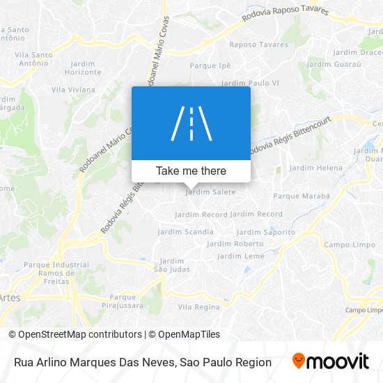 Rua Arlino Marques Das Neves map