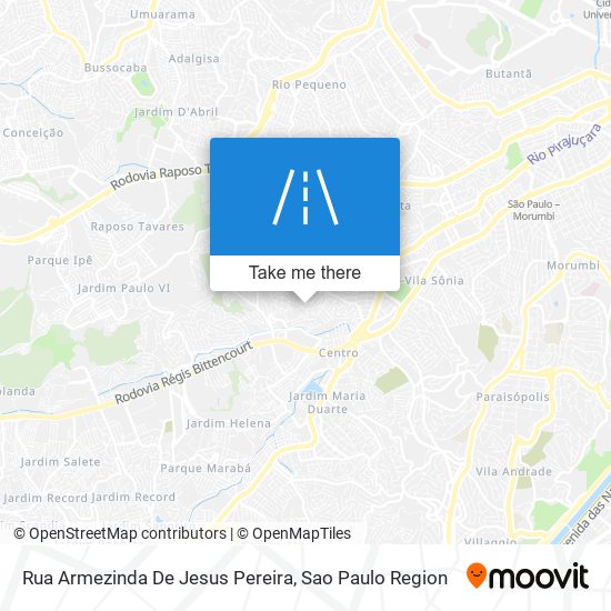 Rua Armezinda De Jesus Pereira map