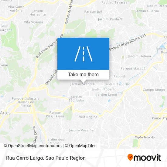 Rua Cerro Largo map