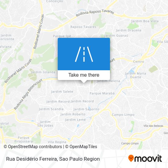 Rua Desidério Ferreira map