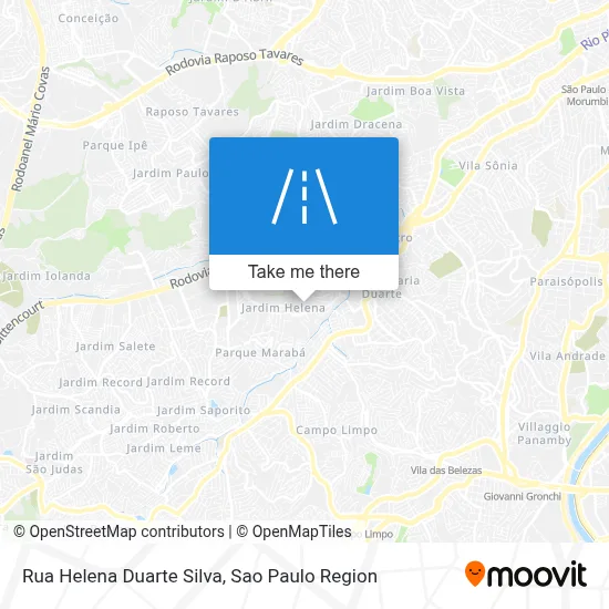 Rua Helena Duarte Silva map