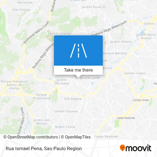 Rua Ismael Pena map