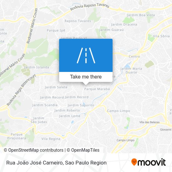 Rua João José Carneiro map