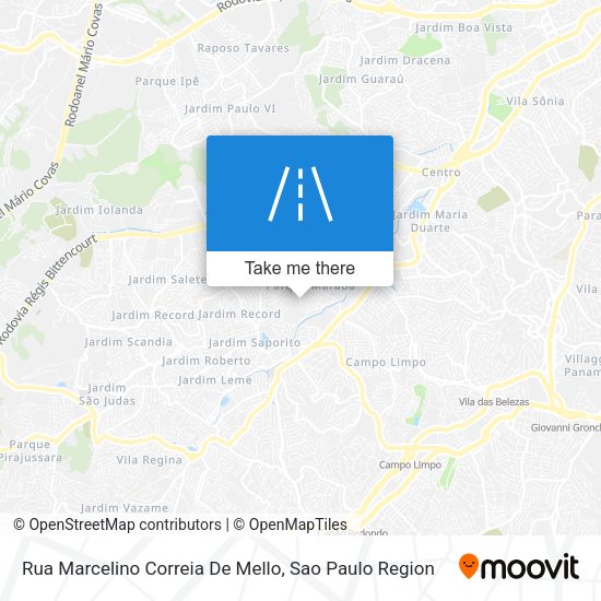 Rua Marcelino Correia De Mello map