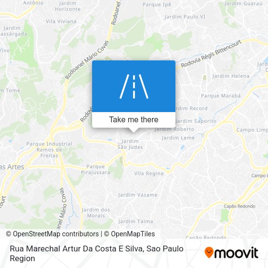 Rua Marechal Artur Da Costa E Silva map