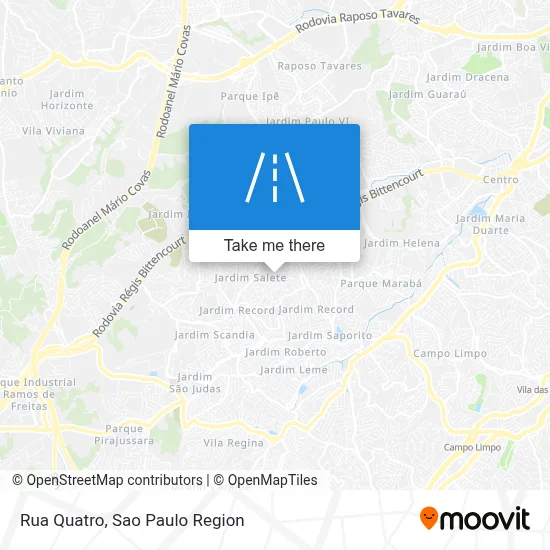 Rua Quatro map