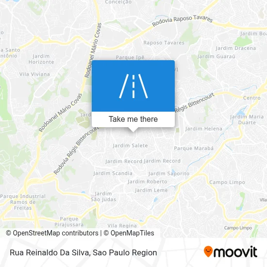 Rua Reinaldo Da Silva map