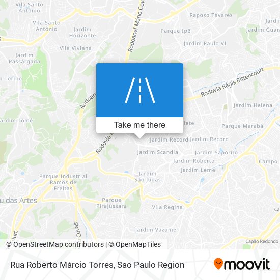 Rua Roberto Márcio Torres map