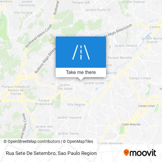 Rua Sete De Setembro map