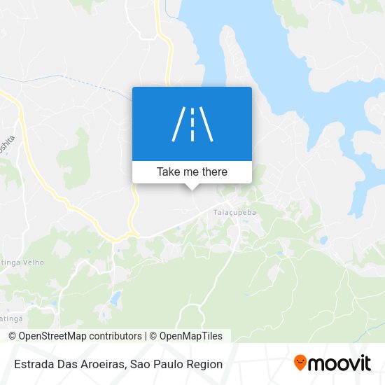 Estrada Das Aroeiras map