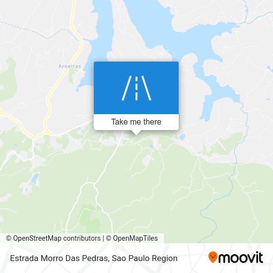 Estrada Morro Das Pedras map