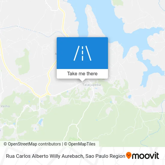 Rua Carlos Alberto Willy Aurebach map