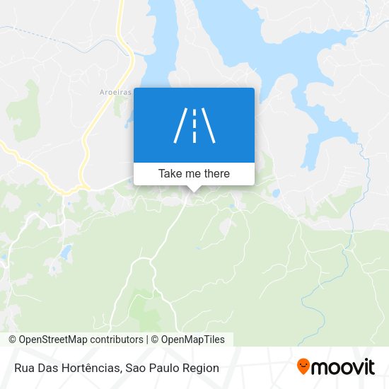 Rua Das Hortências map