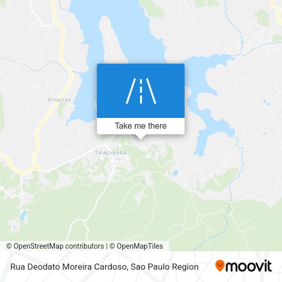 Rua Deodato Moreira Cardoso map