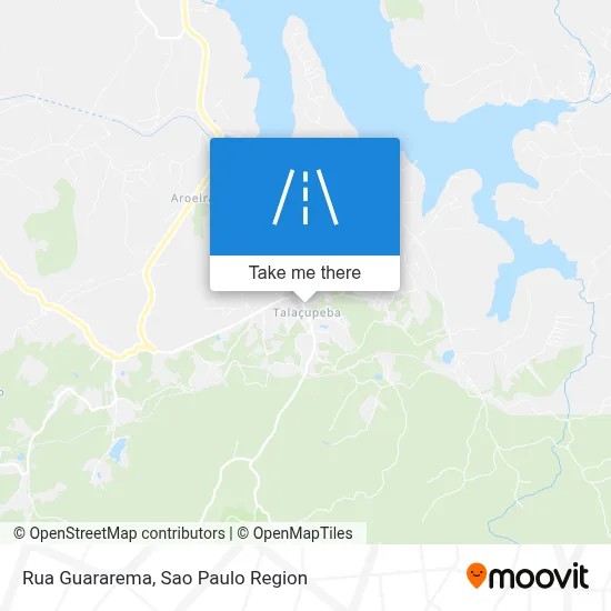 Rua Guararema map