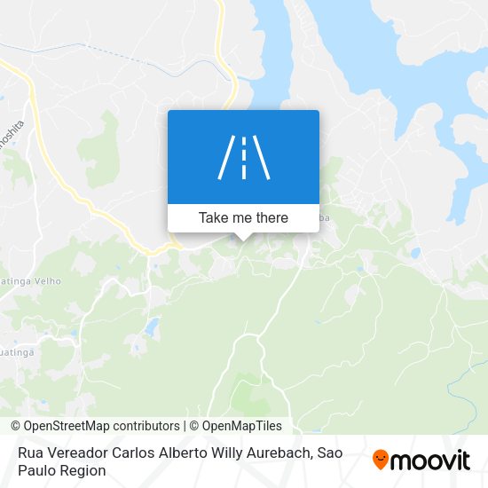 Rua Vereador Carlos Alberto Willy Aurebach map