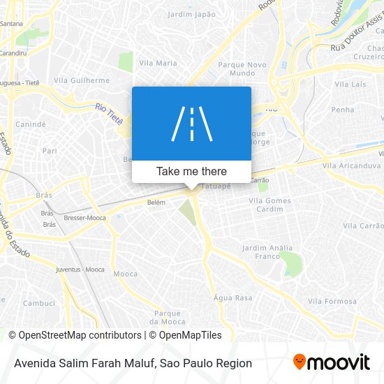 Avenida Salim Farah Maluf map