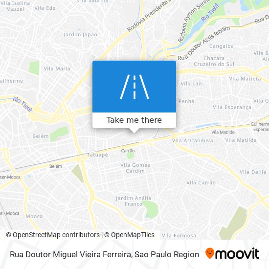 Rua Doutor Miguel Vieira Ferreira map