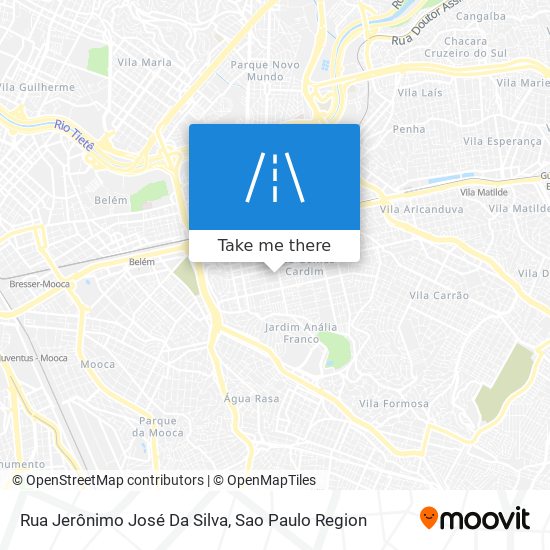 Mapa Rua Jerônimo José Da Silva