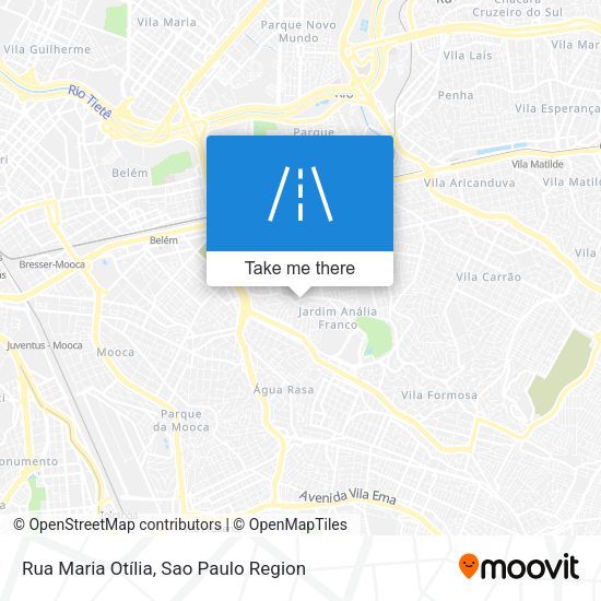 Rua Maria Otília map