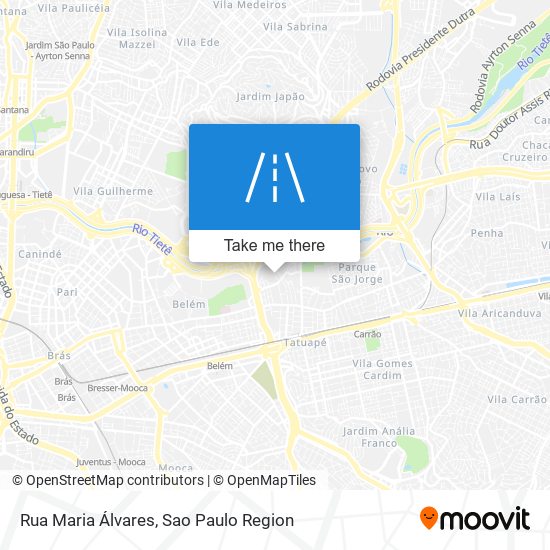 Rua Maria Álvares map