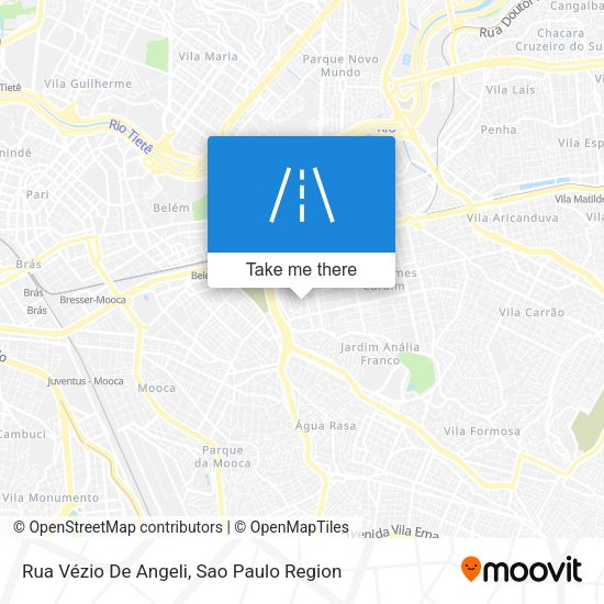 Rua Vézio De Angeli map