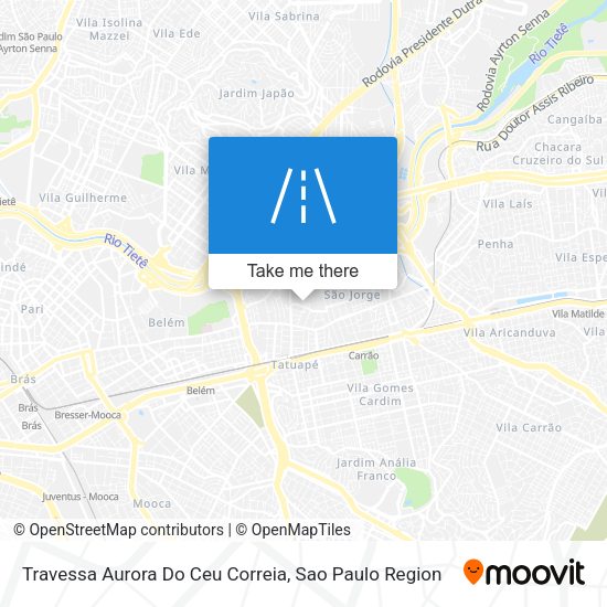 Travessa Aurora Do Ceu Correia map