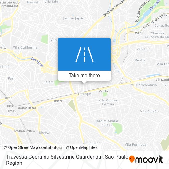 Travessa Georgina Silvestrine Guardengui map